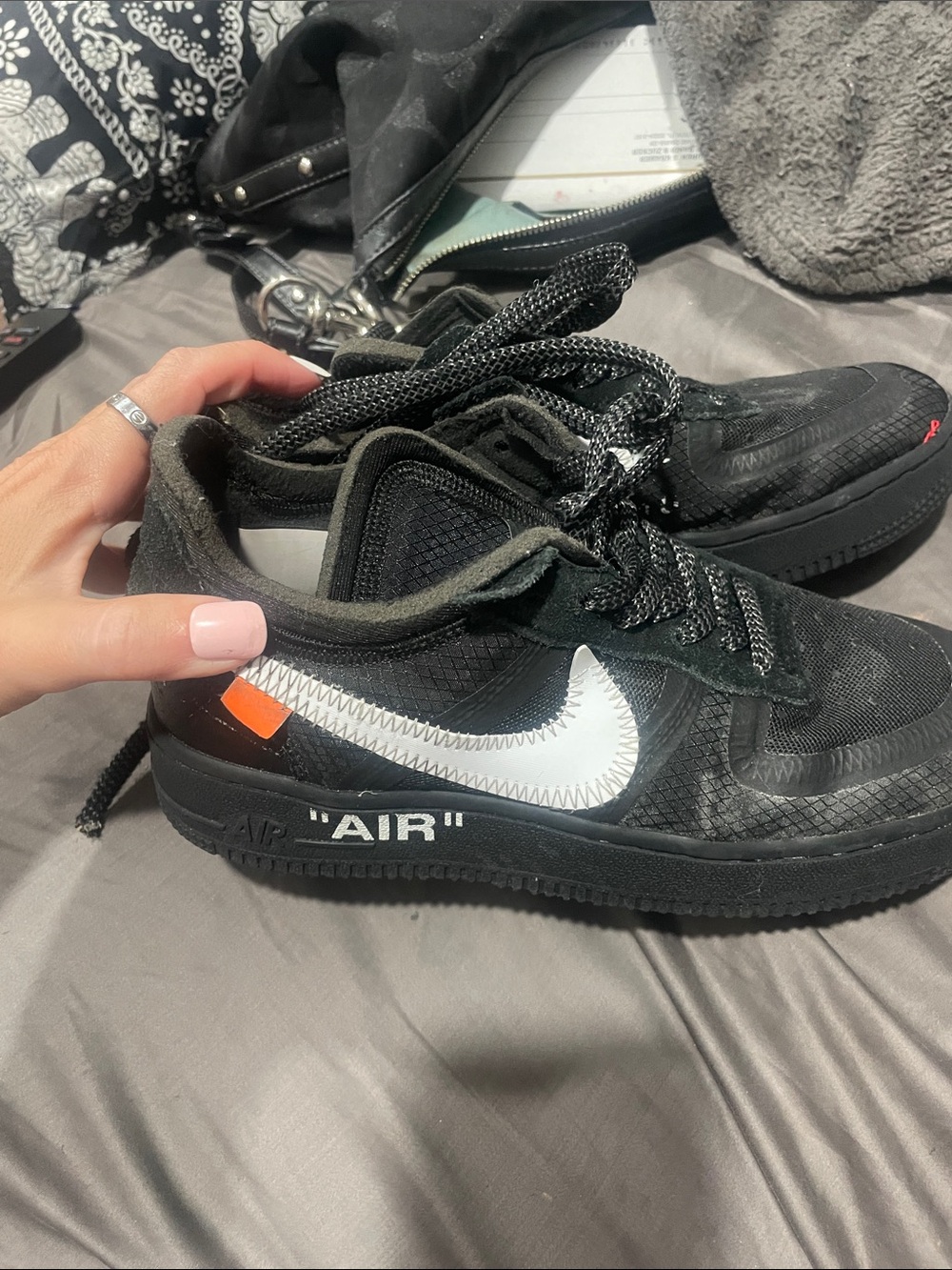 Nike Air Force 1 Low x Off-White "Black" 2018 - Men's 4 / Women's 5.5